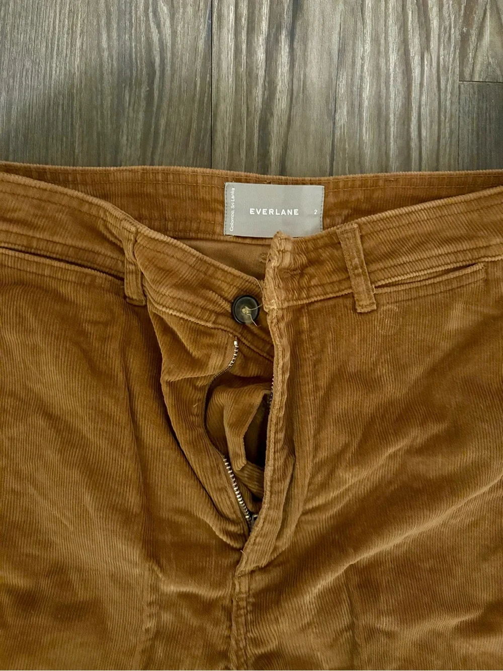 Brown Everlane Corduroy Pants